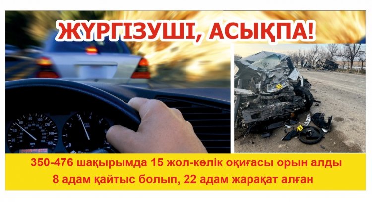 Жол қауіпсіздігін сақтайық!!!