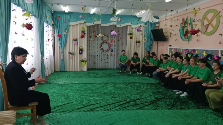 Мектепке дейінгі ұйымда тәрбиешілер арасында боуллингке  жол бермеу мақсатында іс -шара ұйымдастырылды.